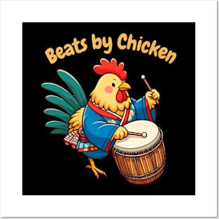 Djembe chicken Posters and Art